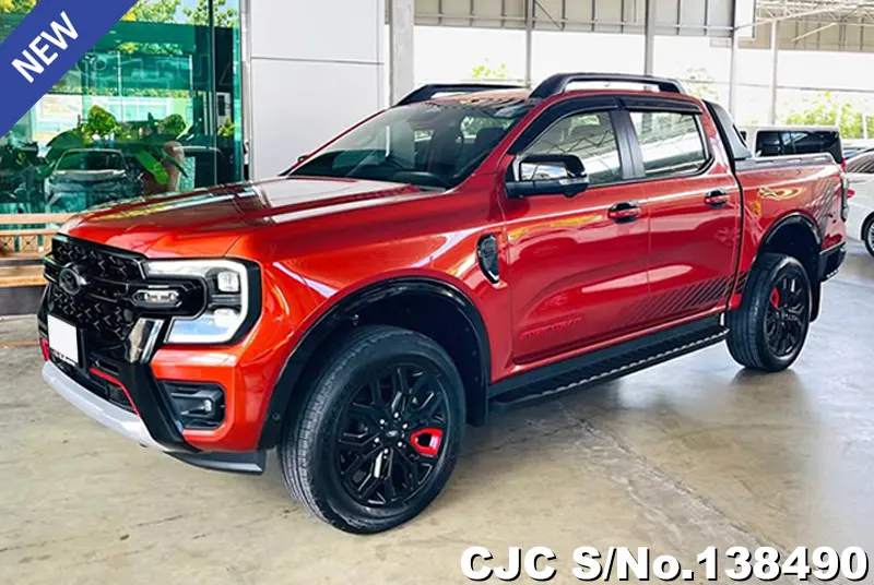 Ford Ranger in Red for Sale Image 3