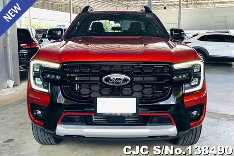 Ford Ranger in Red for Sale Image 4